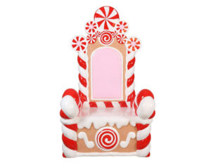 Peppermint Throne, 105x95x183cm