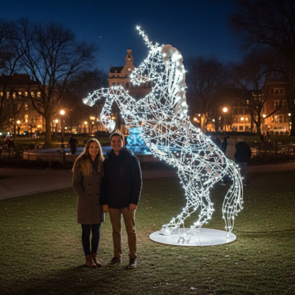 Unicorn Light Sculpture