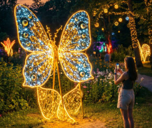 Light Butterfly, 180x210x100cm