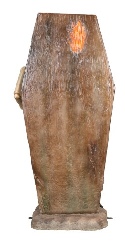 Skeleton in Coffin, 85.5x35x180cm - Image 3