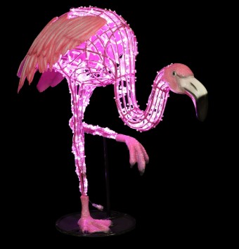Flamingo Standing on One Leg 36x118x99cm - Image 2