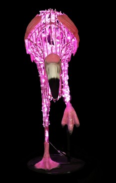 Flamingo Standing on One Leg 36x118x99cm - Image 4