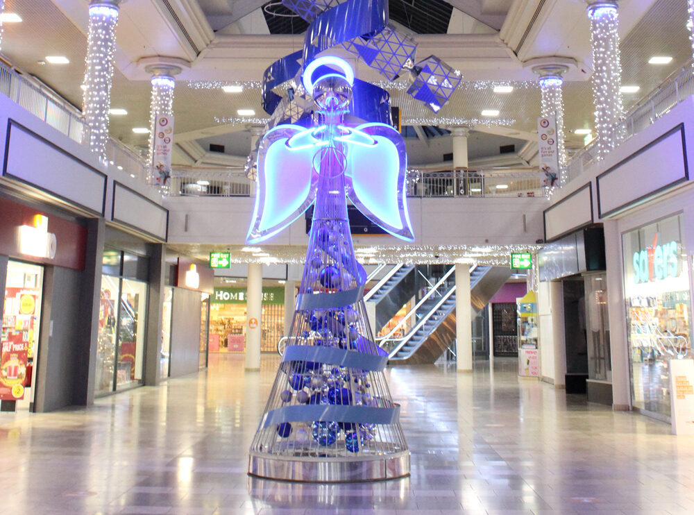Blue Angel Light Sculpture