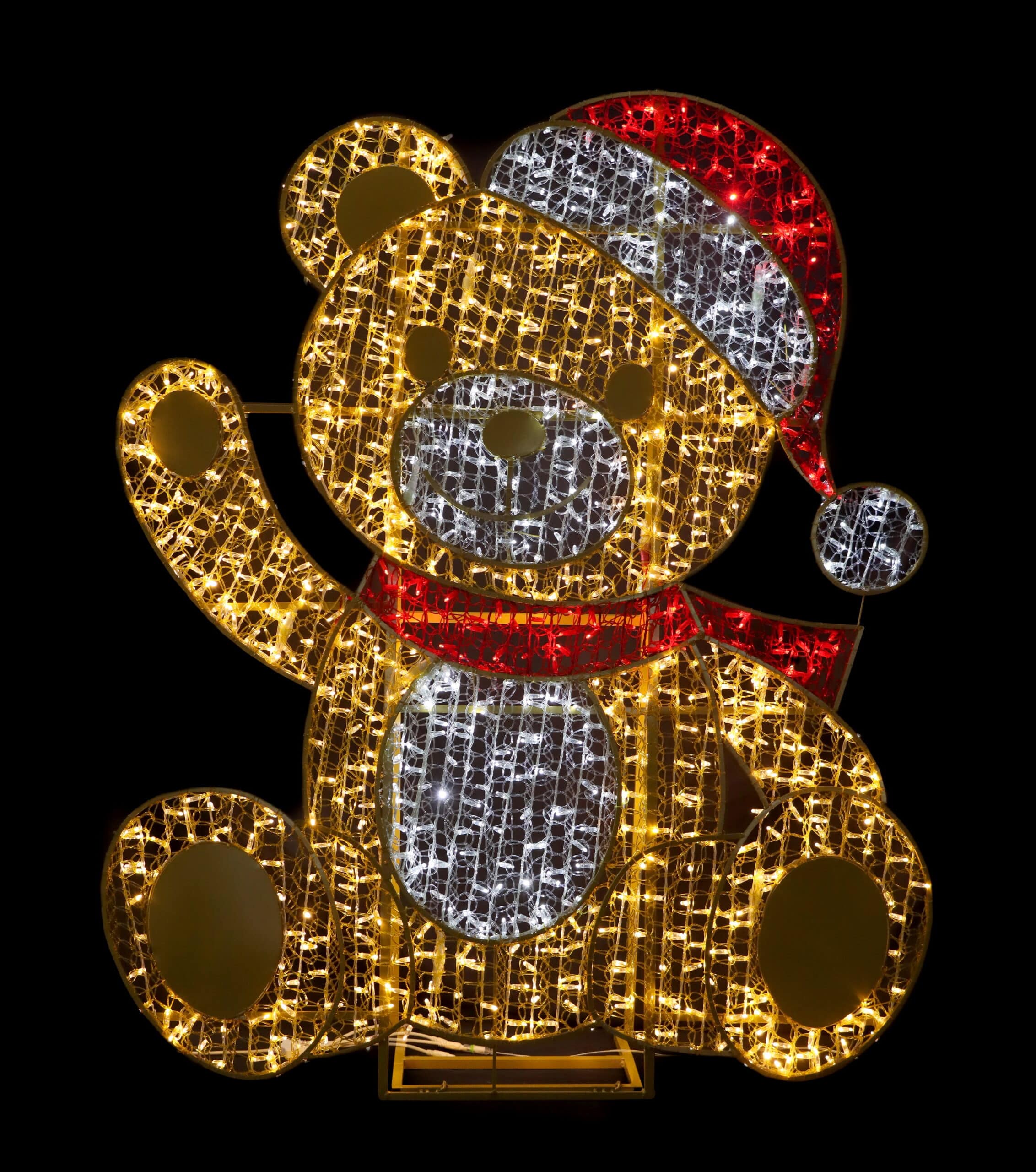 Waving Teddy, 164x200cm, 36v