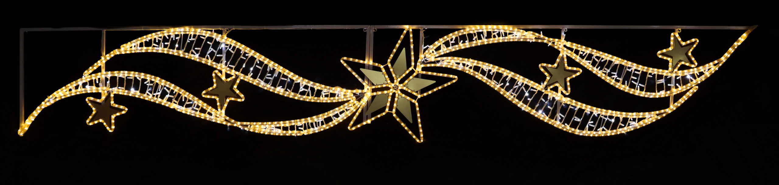 Ribbon Swirl & Stars, 450x72cm, 230v
