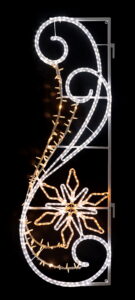 Snowflake Swirl, 66x200cm, 230v