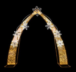 Floral Archway, 320x360cm, 36v