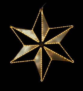 Large Star, 120x104cm, 230v
