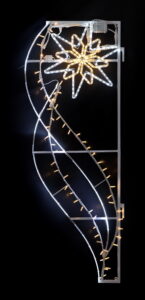 Swirl, Shooting Star, 70x200cm, 230v **Chasing Effect**
