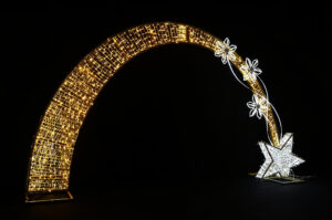 Shooting Star Arch, 470x20x250cm, 36v