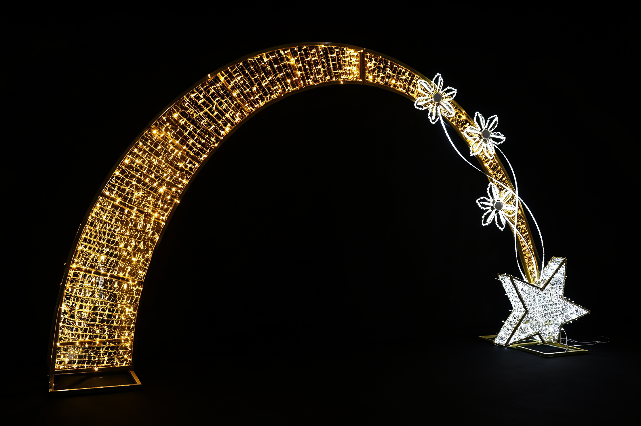 Shooting Star Arch, 470x20x250cm, 36v
