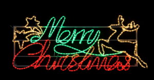 Merry Christmas, 180x70cm, 230v