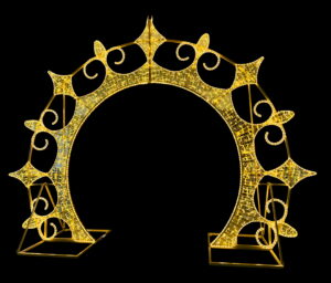 Crown Archway, 430x310cm, 36v