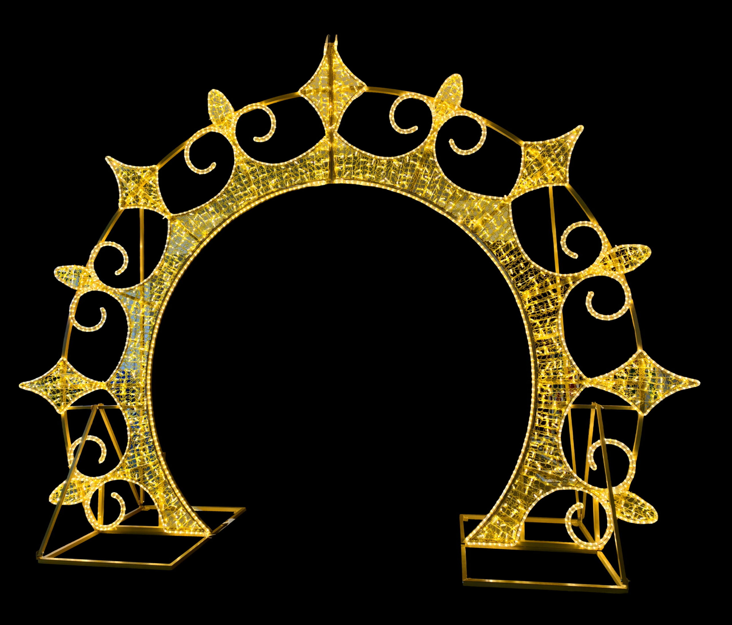 Crown Archway, 430x310cm, 36v
