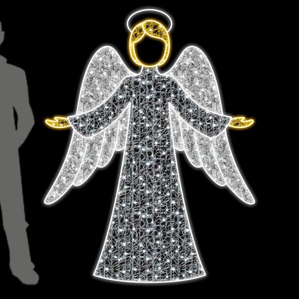 Angel 2 Photo Op, 195cm x 150cm, 24v, 5m Power Cord, IP65 Plug - Image 5