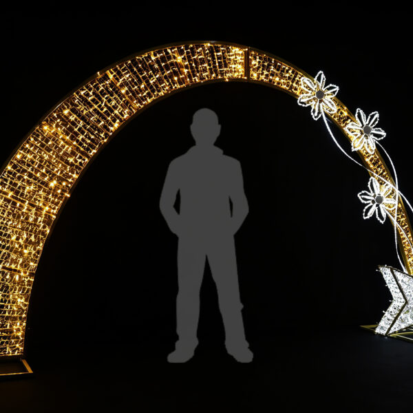 Shooting Star Arch, 470x20x250cm, 36v - Image 5