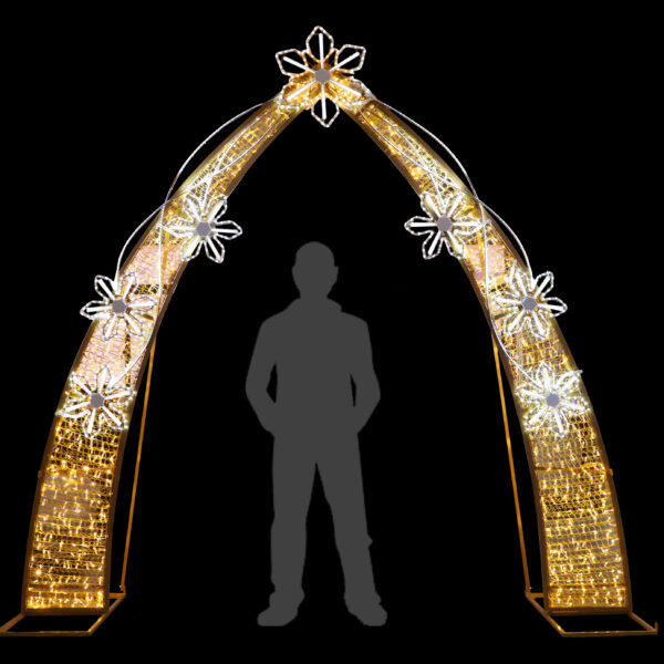 Floral Archway, 320x360cm, 36v - Image 5