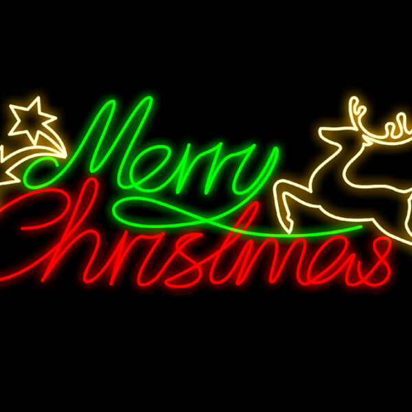 Merry Christmas, 180x70cm, 230v - Image 4