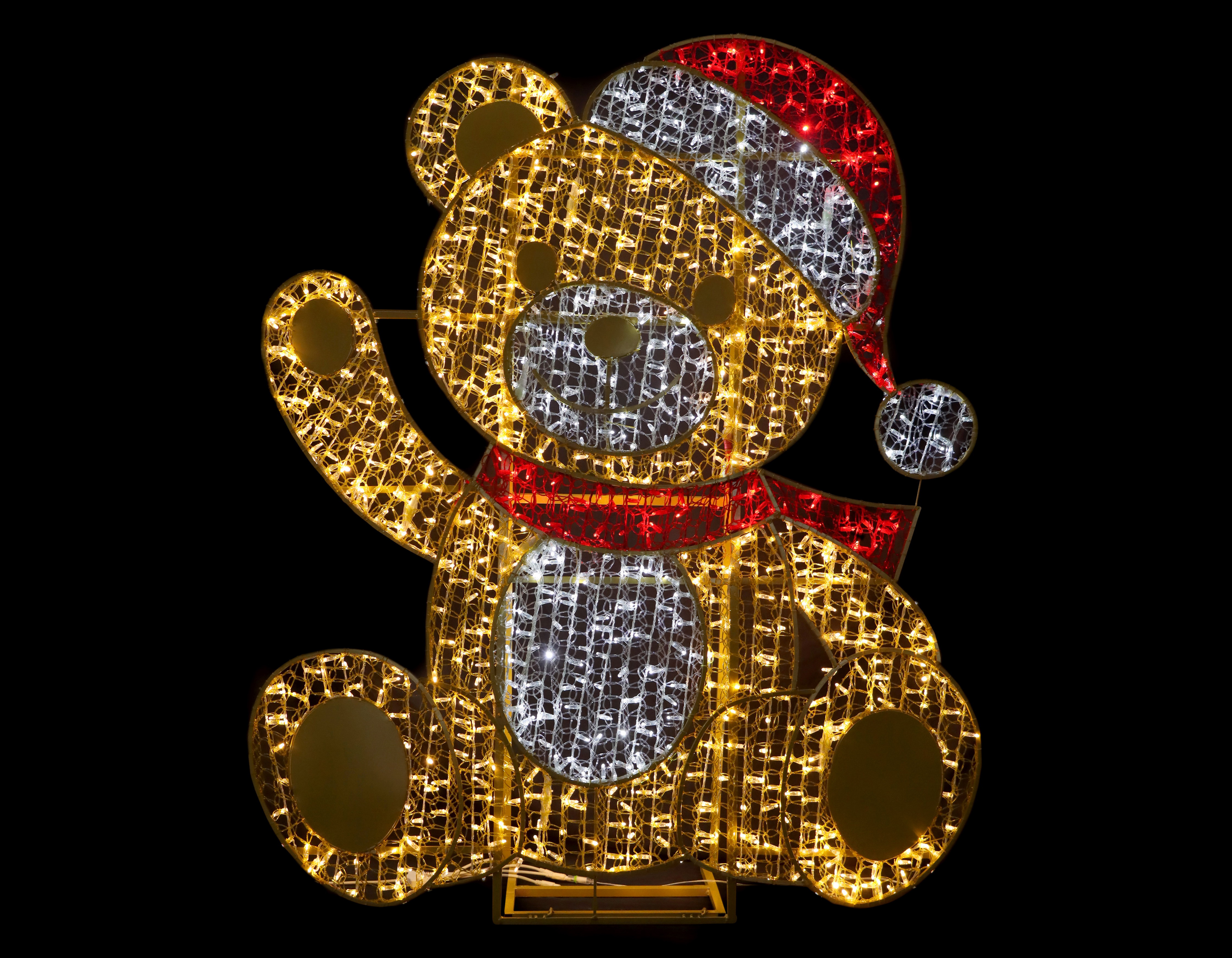 Waving Teddy, 164x200cm, 36v