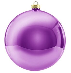400mm Shiny Purple Bauble