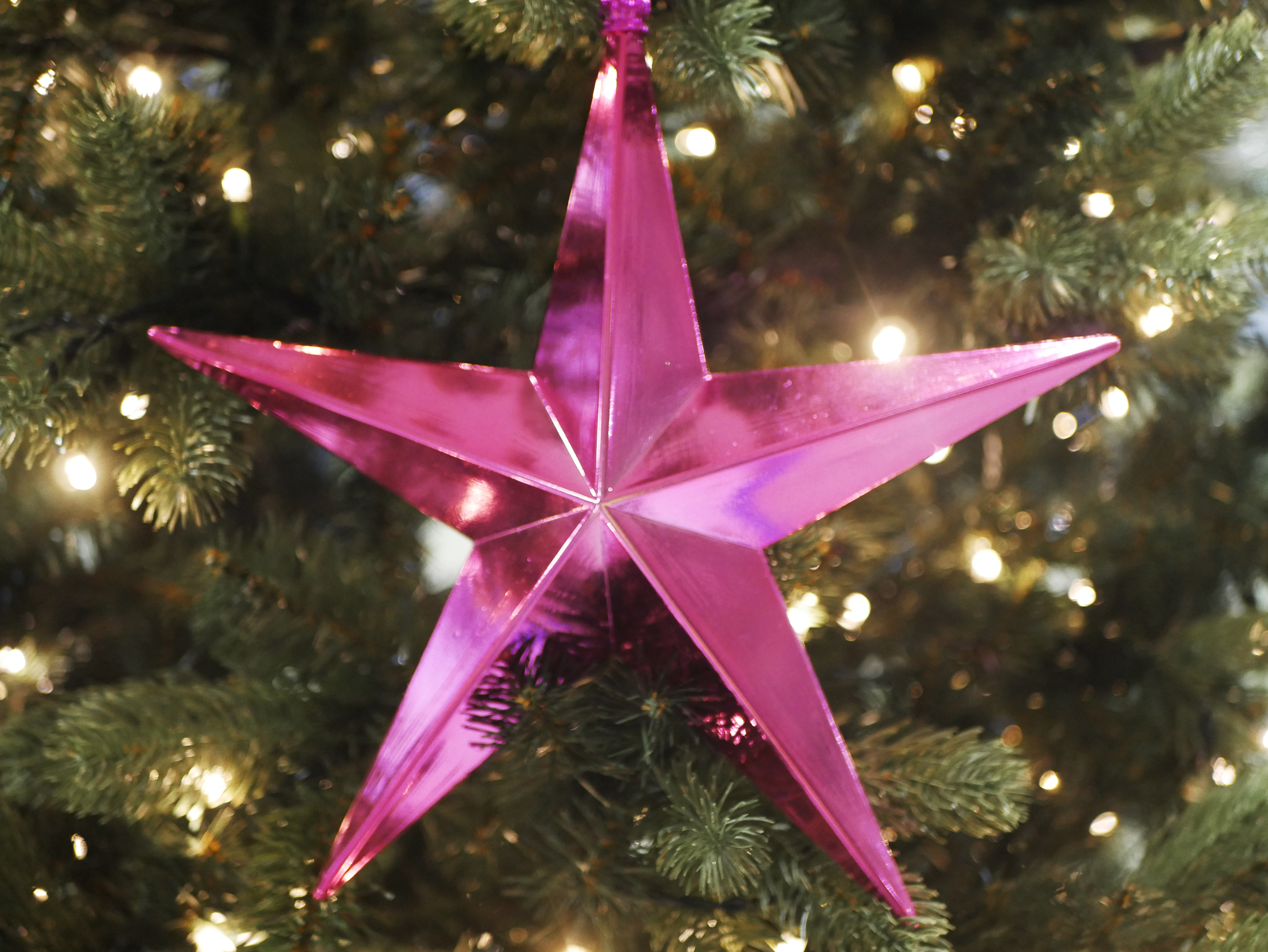 10cm star, Pink,Shiny