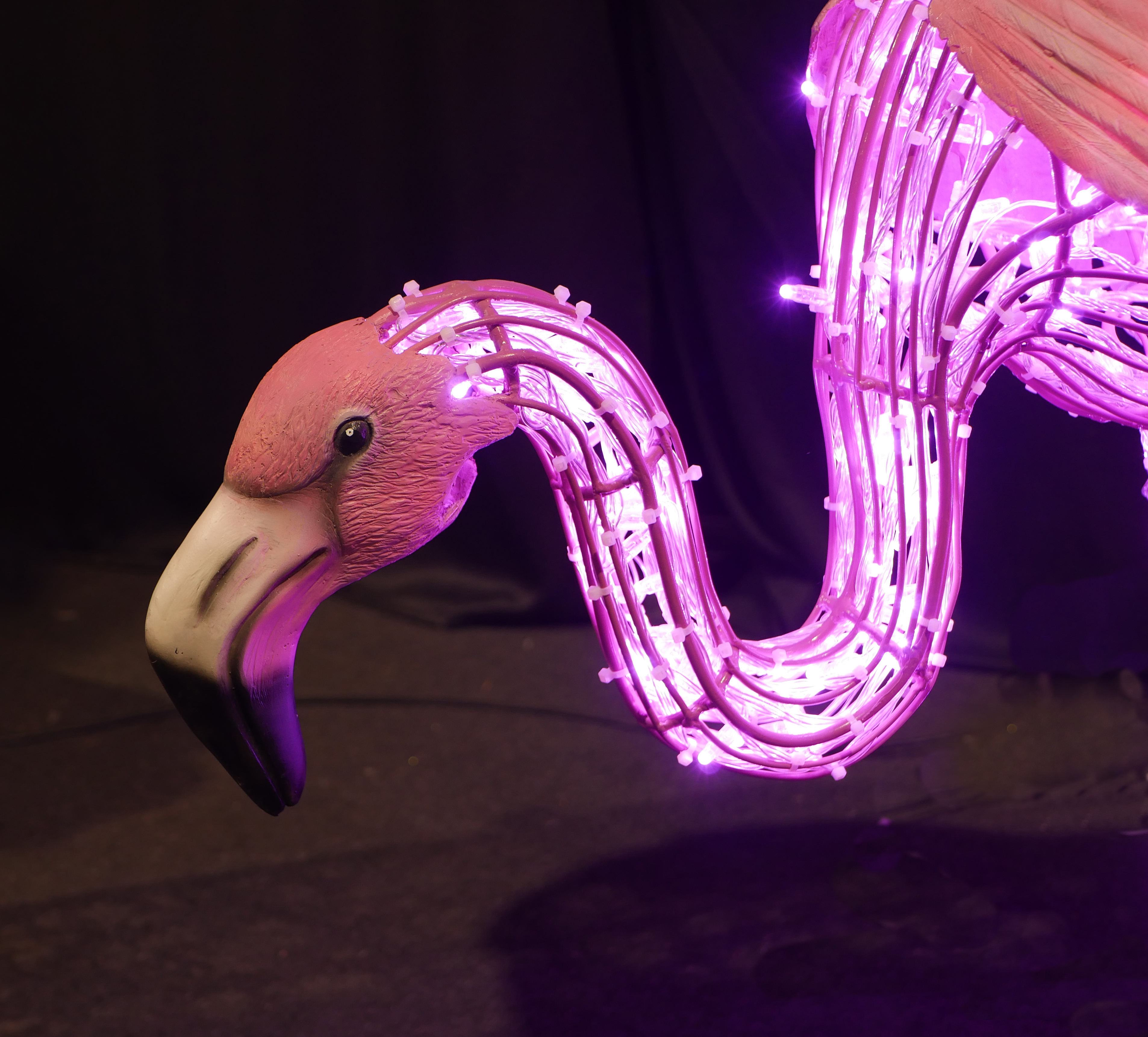 Flamingo Standing on One Leg 36x118x99cm - Image 5