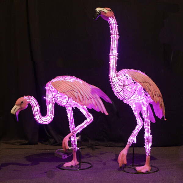 Flamingo Standing on One Leg 36x118x99cm - Image 10