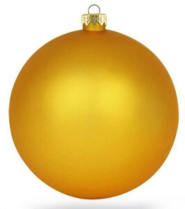 300mm Matt Gold Bauble
