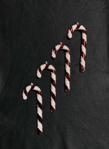 25cm Candy Cane - Pack of 4